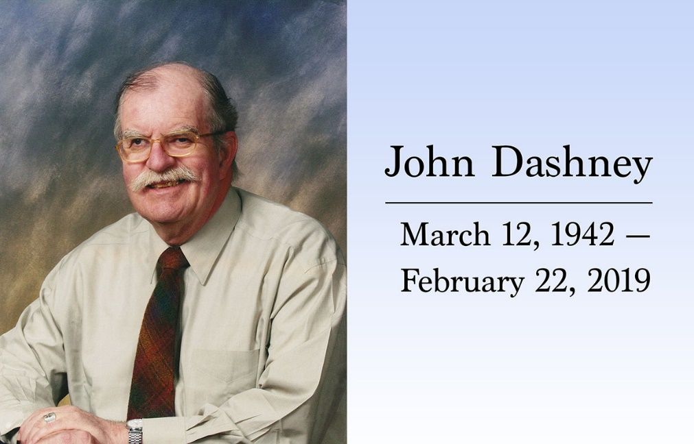 John Dashney portrait March 12, 1942 – February 22, 2019